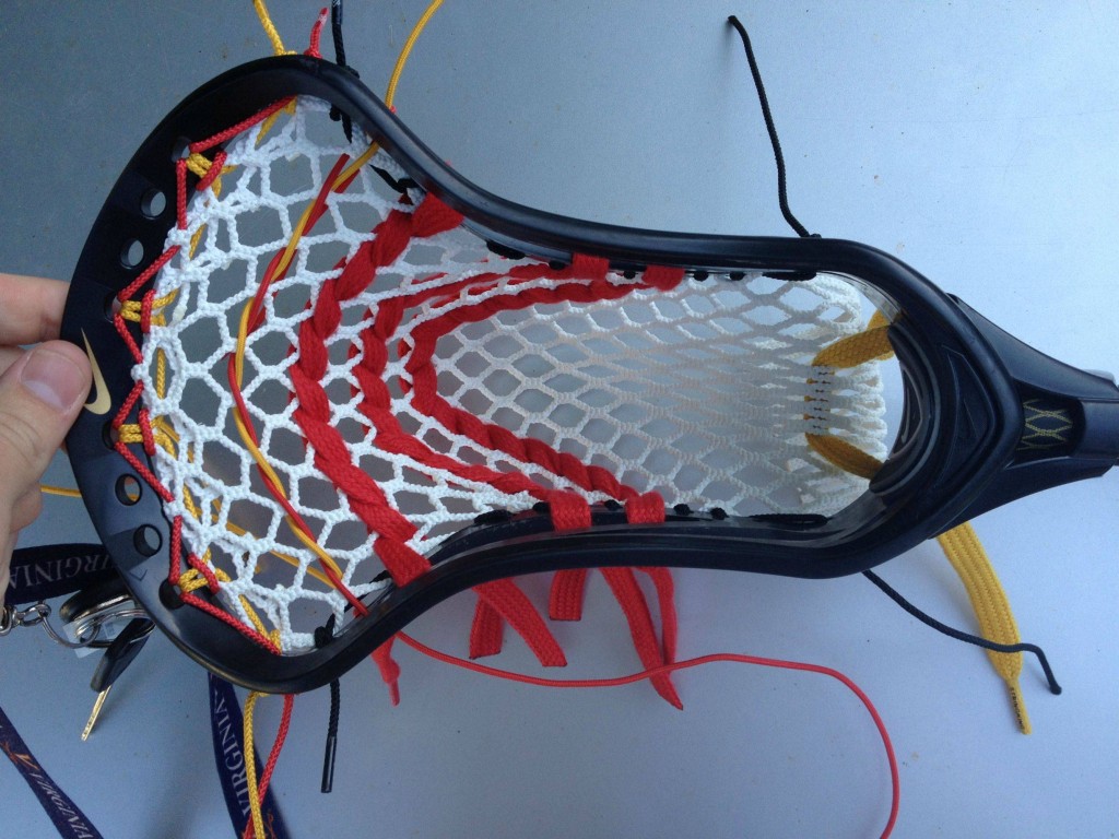 Traditional Lacrosse Pocket Stringing Tutorial - Multiple Strings